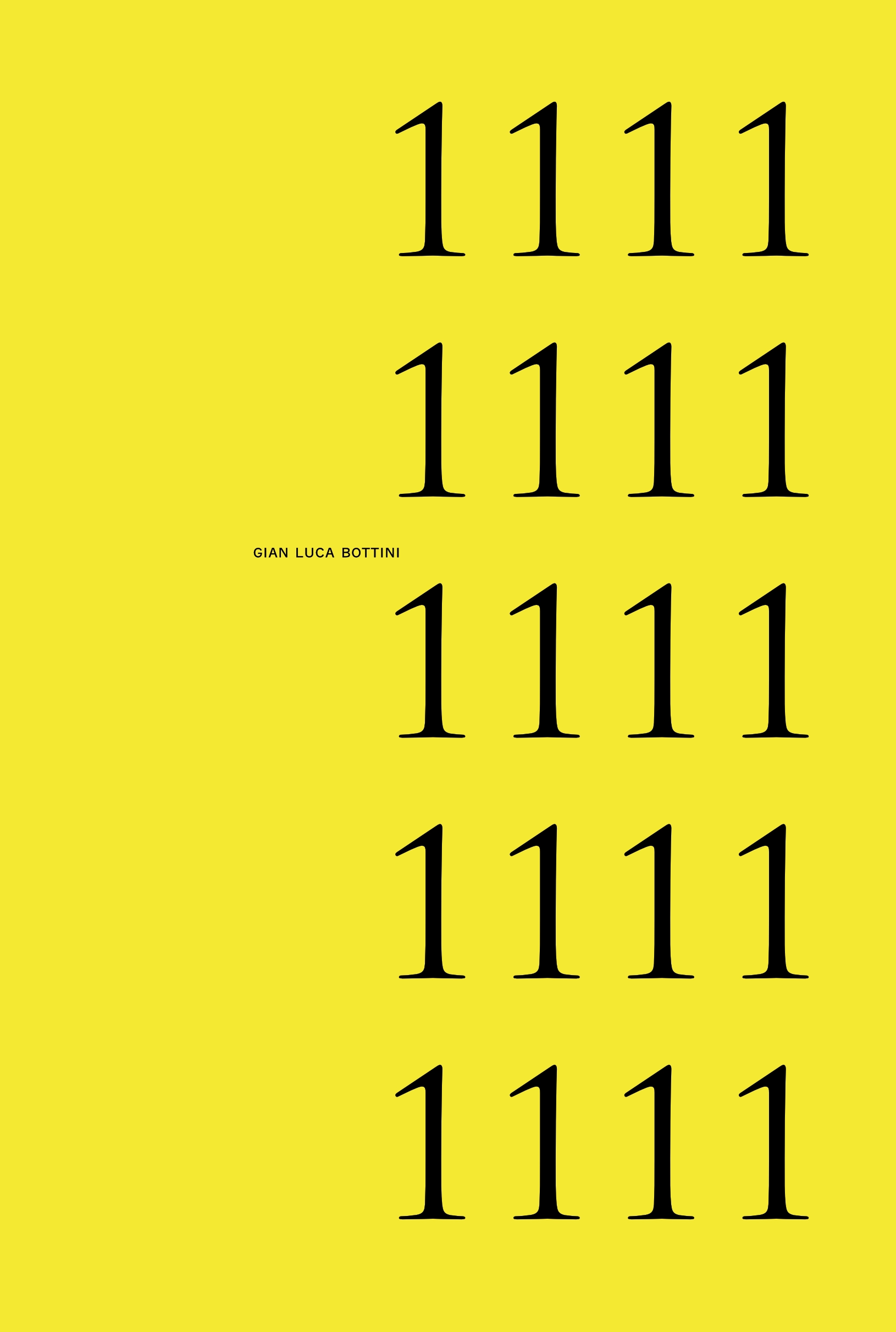 cover con titolo 20 in sistema numerico unitario